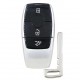 Корпус смарт ключа с 3 кнопками для Mercedes C200L E300L S320 GLC (Ключи Mercedes) (код 4103)
