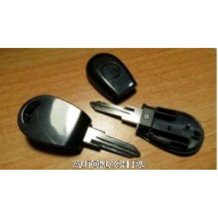 Корпус ключа зажигания для Альфа Ромео (черный) (Ключи Alfa Romeo) (код 1420)