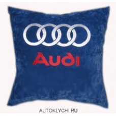 Подушки с логотипом марки автомобиля AUDI