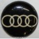 Логотип Audi, наклейка на ключ зажигания (Ключи Audi) (код 2213)