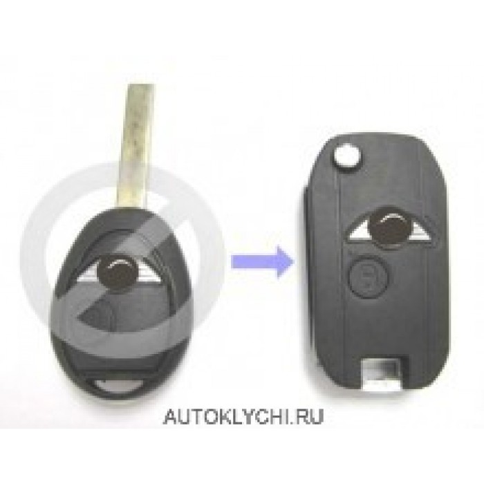 Корпус выкидного ключа для BMW MINI, 1 кнопка (Ключи BMW) (код 29)