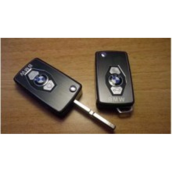 Корпус выкидного ключа для BMW, 3 кнопки (Ключи BMW) (код 602)