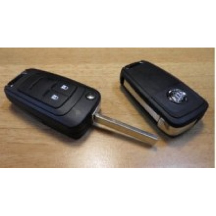 Корпус выкидного ключа зажигания для BUICK, 2 кнопки (Тип2) (Ключи Buick) (код 686)