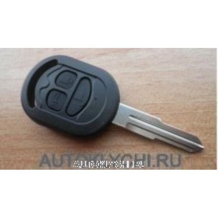 Корпус ключа зажигания для BUICK, 3 кнопки (Ключи Buick) (код 97)