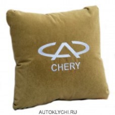 Подушки с логотипом марки автомобиля CHERY
