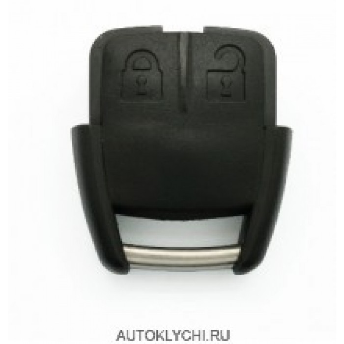 Верхняя часть корпуса ключа Chevrolet 2 кнопки (Ключи Chevrolet) (код 2751)