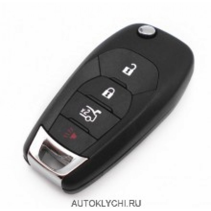 Корпус ключа CHEVROLET Malibu Cruze Aveo 4 кнопки (Ключи Chevrolet) (код 2582)