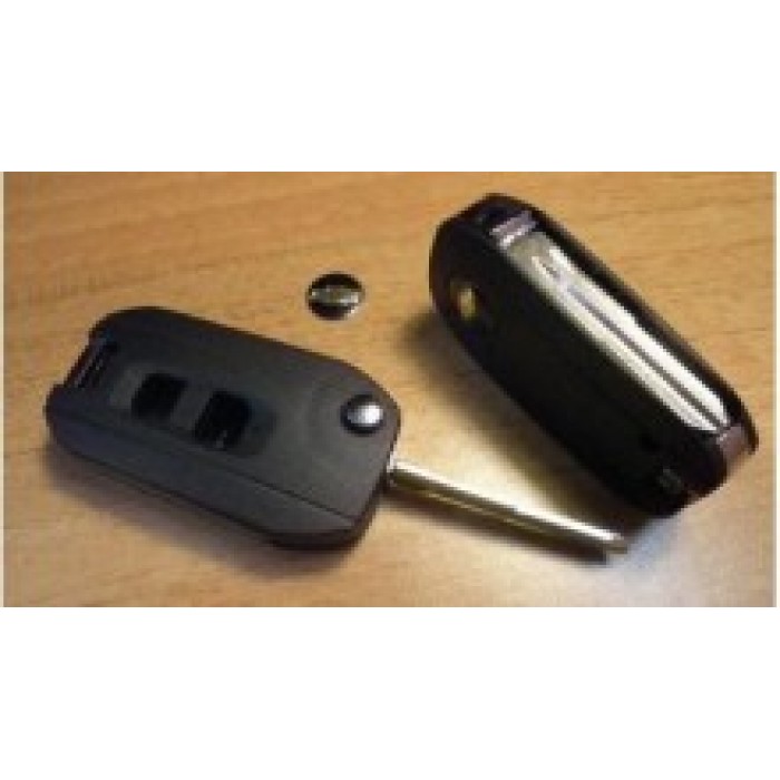 Корпус выкидного ключа для CHEVROLET CAPTIVA, 2 кнопки (Ключи Chevrolet) (код 633)