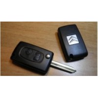 Корпус выкидного ключа для CITROEN, 2 кнопки