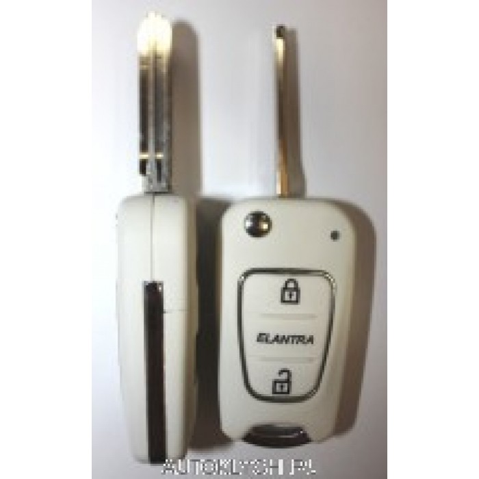 Корпус выкидного ключа для Хендай ELANTRA (Ключи Hyundai) (код 2189)