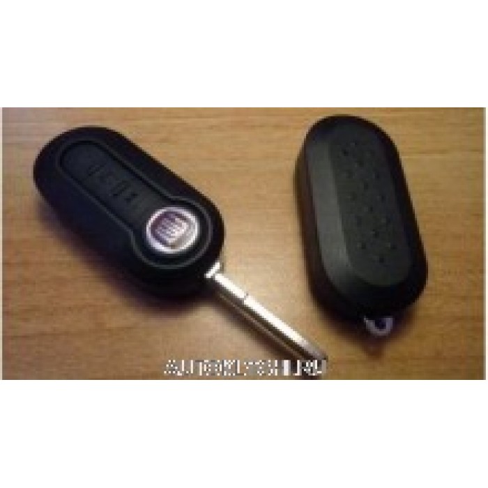 Корпус выкидного ключа для FIAT, 3 кнопки (Черный) (Ключи Fiat) (код 609)