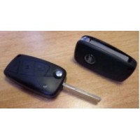 Корпус выкидного ключа для FIAT, 2 кнопки Черный (SIP22)
