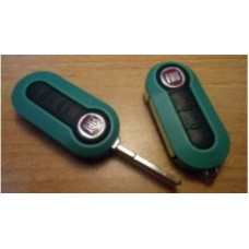 Корпус выкидного ключа для FIAT, 3 кнопки (Зеленый)