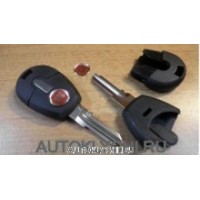 Заготовка ключа зажигания для FIAT, с местом для чипа (GT15R)