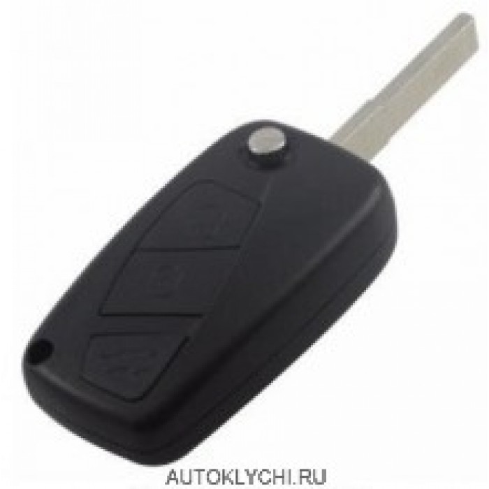 Ключ для Fiat Punto Ducato Stilo Panda Central 434MHz PCF7946 чип 3 кнопки (Ключи Fiat) (код 2977)