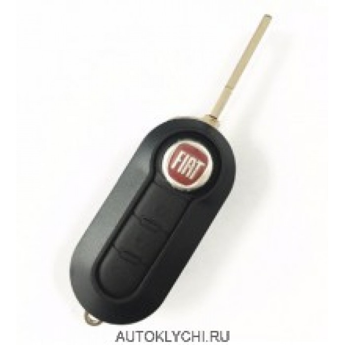 Корпус выкидного ключа для FIAT, 3 кнопки (Черный) (Ключи Fiat) (код 137)