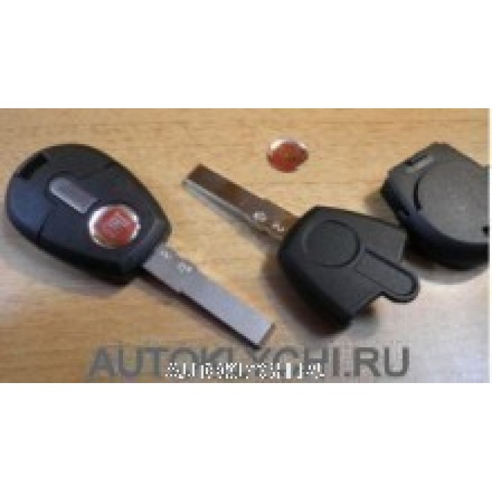 Заготовка ключа зажигания для FIAT, с местом для чипа (SIP22) (Ключи Fiat) (код 148)