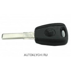 Корпус ключа Fiat с местом для установки транспондера и TPX4 лезвие SIP22 - черный цвет