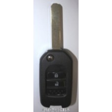 Корпус выкидного ключа зажигания для HONDA, с местом для установки трансмиттера, 2 кнопки