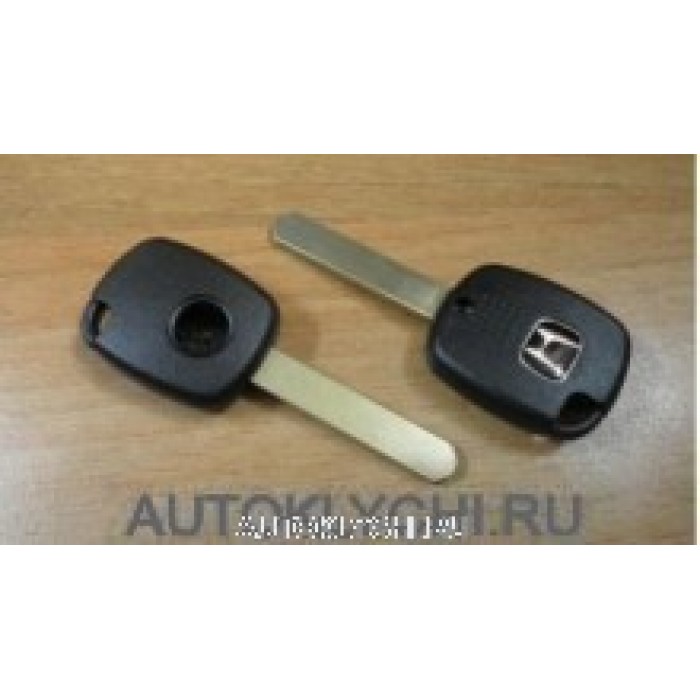 Заготовка ключа зажигания для HONDA, 1 кнопка (Ключи Honda) (код 206)