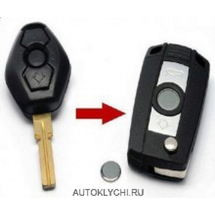 Складной ключ для BMW 3 5 7 серии (Ключи BMW) (код 2467)