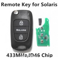 Ключ для Hyundai SOLARIS 3 кнопки Keyless Entry 433 МГц ID46 Чип