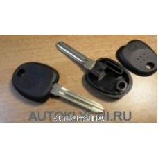 Заготовка ключа для Hyundai, с местом для чипа (hyn14 left)