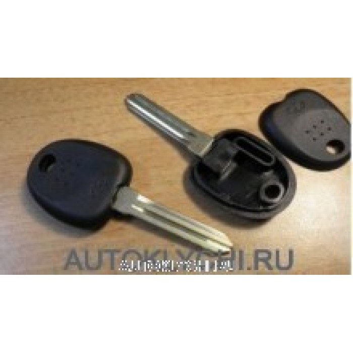 Заготовка ключа для Hyundai, с местом для чипа (hyn14 left) (Ключи Hyundai) (код 255)