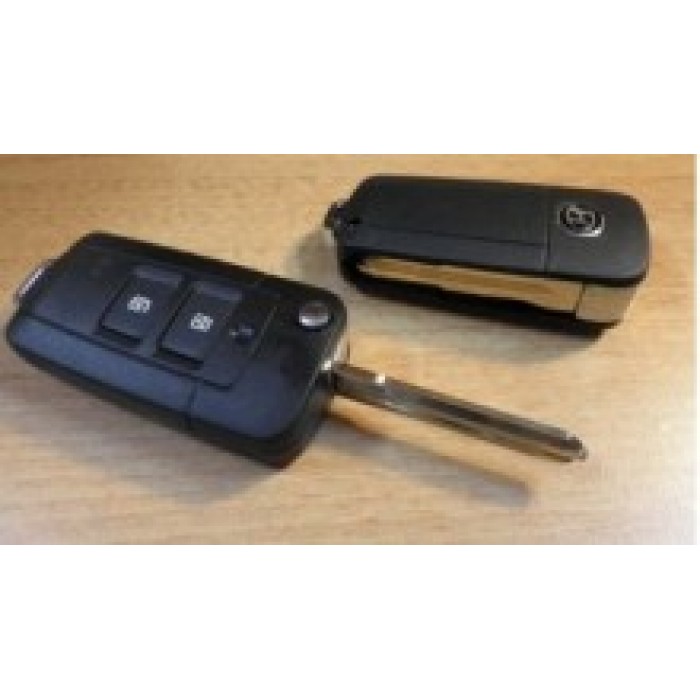 Корпус выкидного ключа для HYUNDAI, 2 кнопки (hyn14left) Тип2 (Ключи Hyundai) (код 734)
