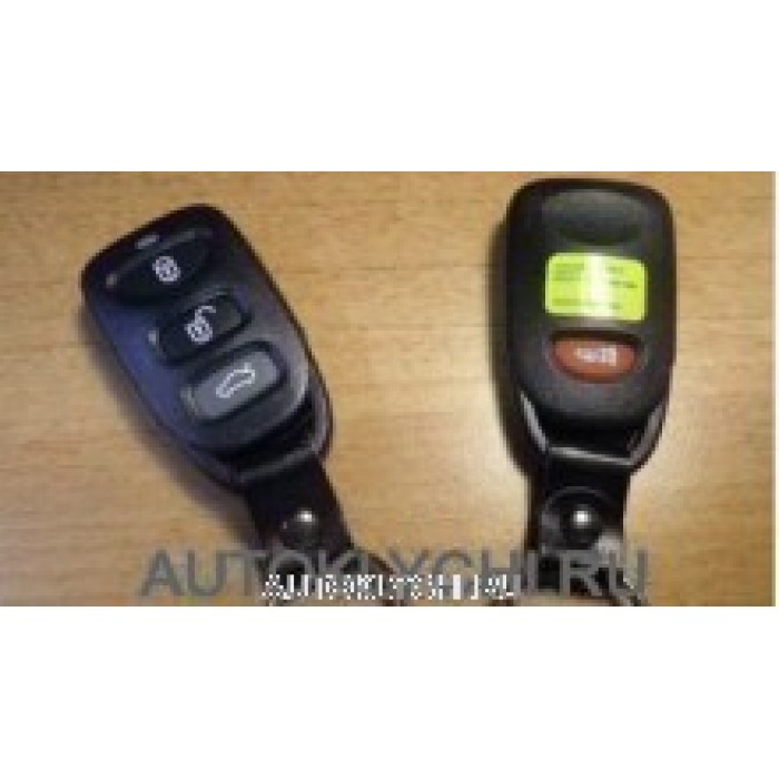 Корпус ремоута для HYUNDAI, 3+1 кнопки (Тип3) (Ключи Hyundai) (код 233)