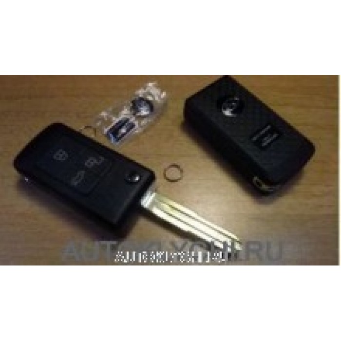 Корпус выкидного ключа для HYUNDAI SONATA, 3 кнопки (Тип2) (Ключи Hyundai) (код 235)