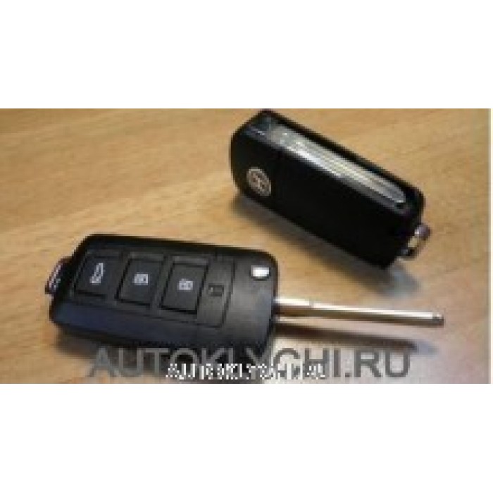 Корпус выкидного ключа для HYUNDAI, 3 кнопки (hyn14right) Тип2 (Ключи Hyundai) (код 239)