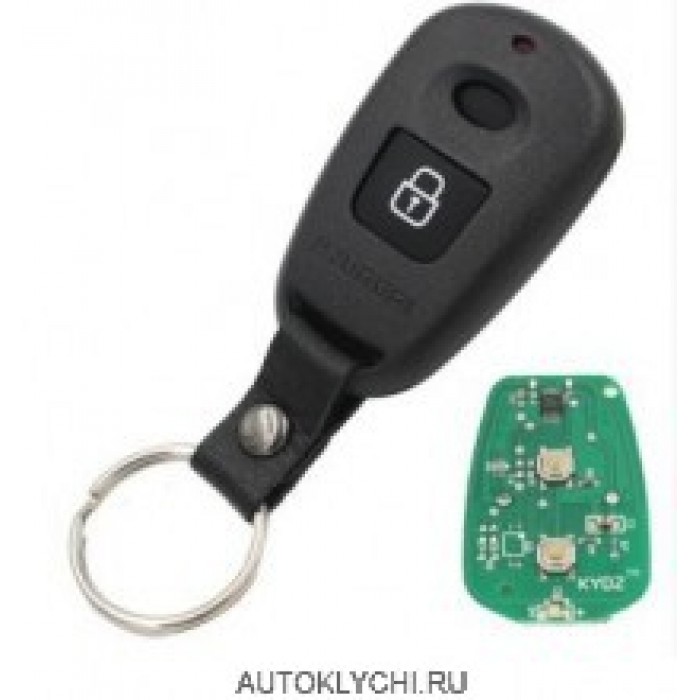 Брелок сигнализации 2 кнопки Hyundai Elantra, Santa Fe 433 мгц (Ключи Hyundai) (код 3009)
