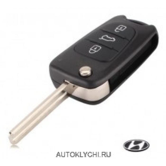 Чип ключ выкидной HYUNDAI I30 IX35 (Ключи Hyundai) (код 2469)