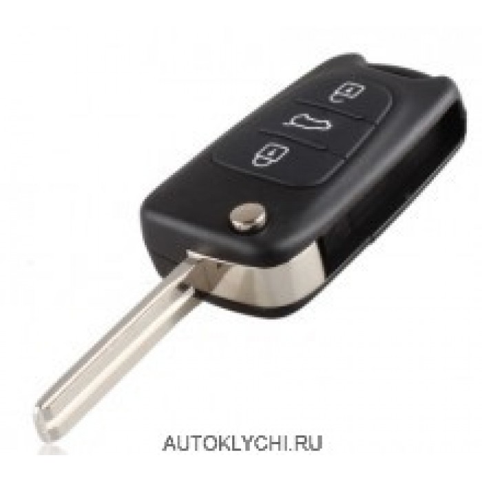 Корпус выкидного ключа для HYUNDAI, 3 кнопки (toy48) (Ключи Hyundai) (код 0249)