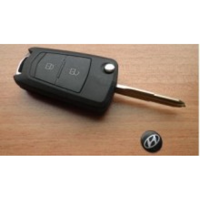 Заготовка выкидного ключа зажигания для HYUNDAI, Type2, (hyn7) (Ключи Hyundai) (код 773)