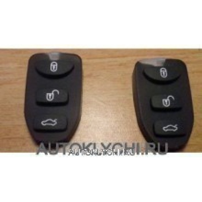 Кнопки для ремоута HYUNDAI ELANTRA, 3 кнопки (Ключи Hyundai) (код 220)
