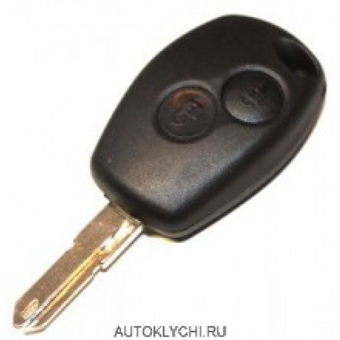 Корпус ключа зажигания для RENAULT, 2 кнопки (Ключи Renault) (код 434)