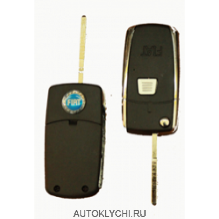 Корпус выкидного ключа зажигания для Фиат, 1 кнопка kfi025 (Ключи Fiat) (код 1822)