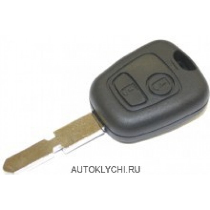 Корпус ключа PEUGEOT, 2 кнопки (307) (Ключи Peugeot) (код 413)