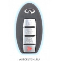 Смарт ключ для Infiniti QX56 QX80 ESQ 433 мГц, keyless кнопка старт стоп с 2016 года