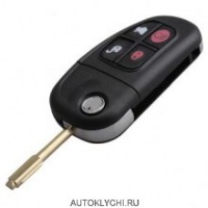 Корпус выкидного ключа Jaguar X 4 кнопки