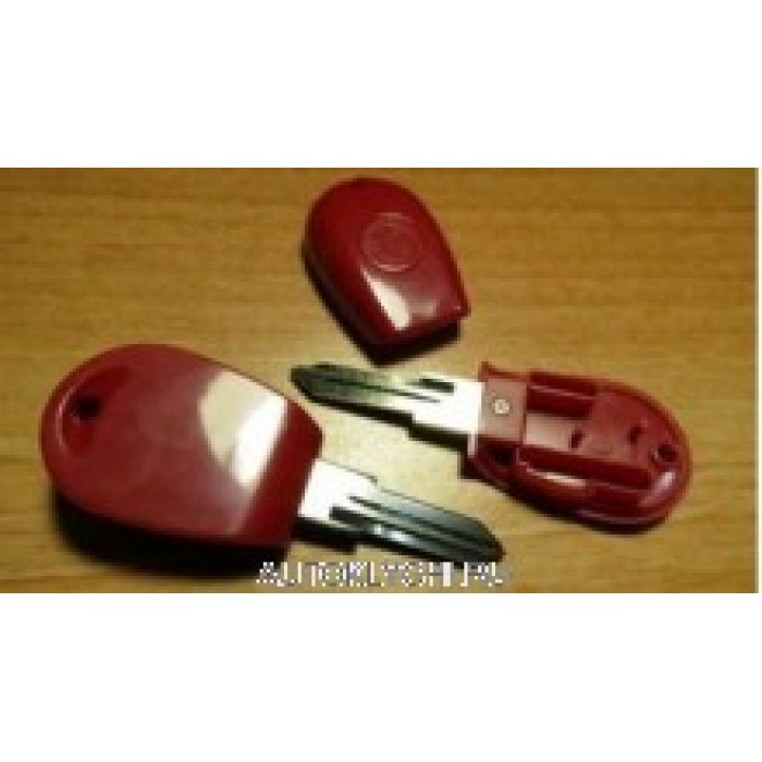 Корпус ключа зажигания для Альфа Ромео (красный) (Ключи Alfa Romeo) (код 1419)