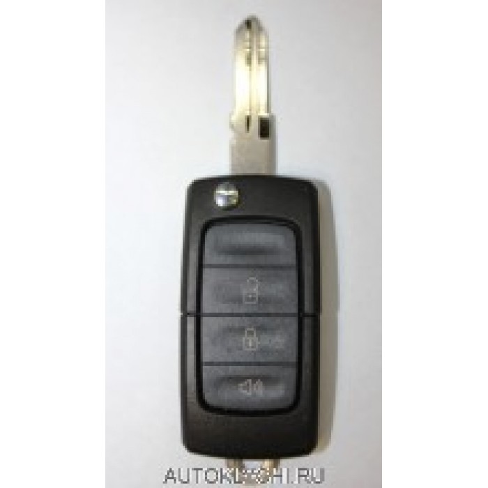 Корпус выкидного ключа FORD, 3 кнопки (Ключи Ford) (код 2255)