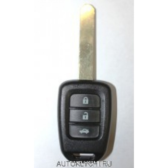 HONDA корпус чип ключа 3 кнопки (Ключи Honda) (код 2261)