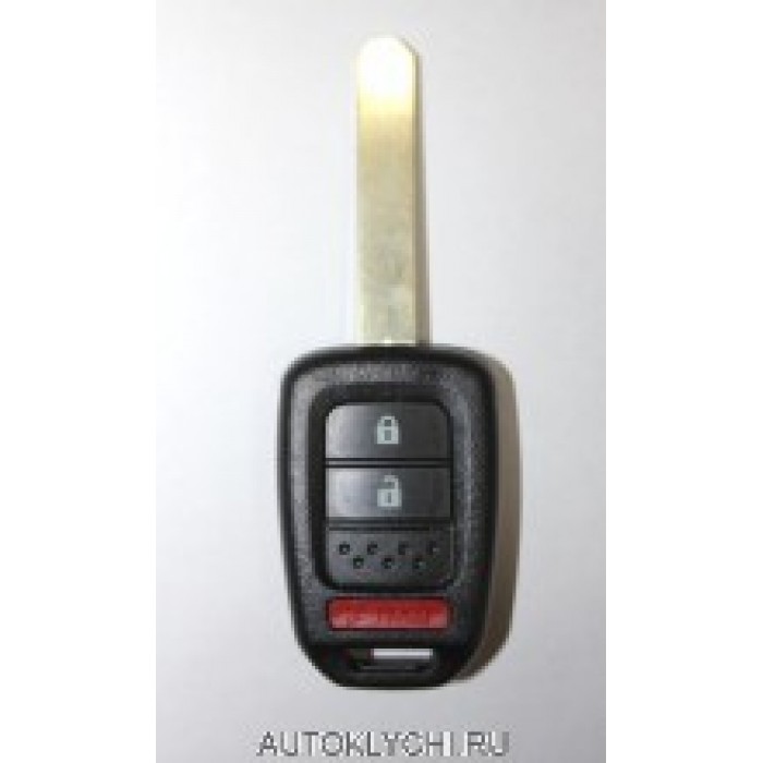 Корпус чип ключа Хонда, 2+1 кнопки (Ключи Honda) (код 2263)