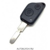 Корпус ключа 2 кнопки для Peugeot 106 206 306 406