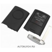 Корпус Smart Remote Key CADILLAC-SRX 4 кнопки 2007-2012 год