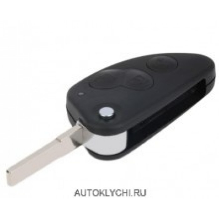 Корпус выкидного ключа ALFA ROMEO, с местом для установки трансмиттера 3 кнопки (Ключи Alfa Romeo) (код 1422)