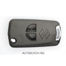 Корпус выкидного ключа Suzuki Swift SX4 для тюнинга 2 кнопки, лезвие HU133R